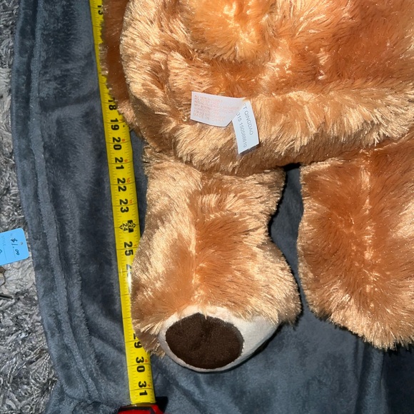 Dan Dee Brown Teddy Bear Jumbo Floppy 30" Plush Stuffed Toy Collector Pillow - Picture 16 of 16